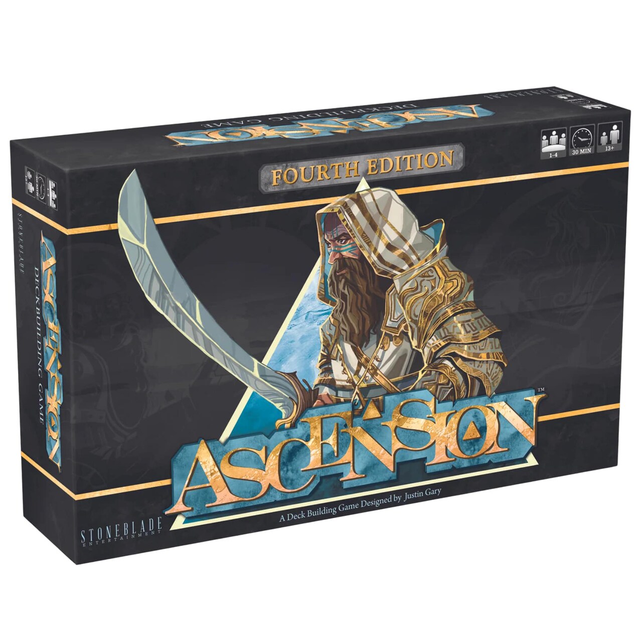 Ascension: 4th Edition - Deckbuilding Game, Fantasy Strategy Board Game, Warrior Card Battles, Recruit Heroes & Defeat Monsters, Ages 13+, 1-4 Players